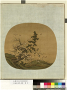 清无款花鸟画册　册　竹雀,绘画,翎毛,树木,花草