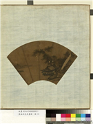清无款花鸟画册　册　水阁,绘画,山水,树木,建筑,人物