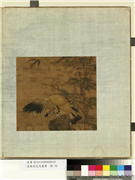 清无款花鸟画册　册　黄鹂,绘画,翎毛,树木
