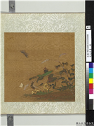 宋元名画　册　无款花卉草虫,绘画,花草,草虫