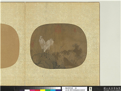 韫真集庆　册　无款莲鹭,绘画,翎毛,花草
