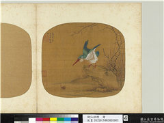 诸仙妙绘　册　宋马兴奇石翠鸟,绘画,翎毛,山水,花草
