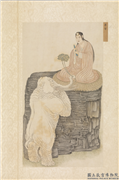 明吴彬画楞严廿五圆通佛像　册　普贤,绘画,山水,佛道人物,经史-故事,走兽,花草,器用
