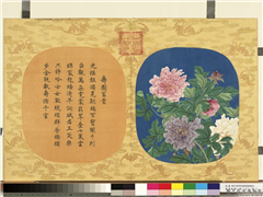 万寿无疆二册 (下)　册　寿图富贵,绘画,花草