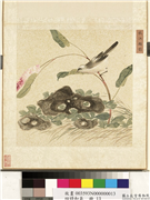 四时和气　册　秋江顾影,绘画,花草,翎毛,山水