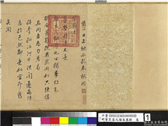 明董其昌尺牍卷真蹟　卷,书法,