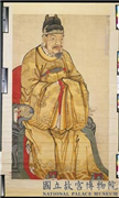 明太祖坐像（六）　轴,绘画,人物,器用