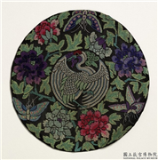 纳纱圆圃,缂绣,翎毛,花草,草虫