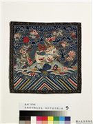 二品武官狮子补子,缂绣,走兽,其他