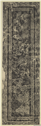 汉山东曲阜东安汉里画象拓片十五幅　轴　晏乐（一）,墨拓,绘画,人物,器用