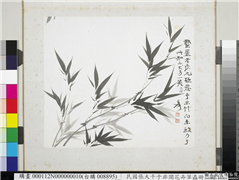 民国张大千于非闇花卉草虫　册　竹,绘画,树木