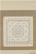 民国张大千摹敦煌莫高窟盛唐藻井（第二十五号）　轴,绘画,其他
