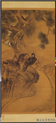 明吕纪翎毛　轴,绘画,翎毛,山水,树木,花草