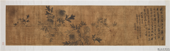 清谢琯樵花卉　卷,绘画,花草