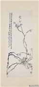 清吴昌硕梅花　轴,绘画,花草