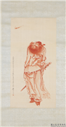 清钱慧安锺馗　轴,绘画,佛道人物,其他