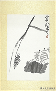 民国丁衍庸蟹　单片,绘画,水中动植物,花草