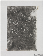 东汉山东金乡朱鲔祠堂石刻画像拓片（十二）,墨拓,绘画,人物,器用