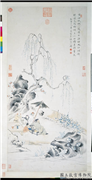 清华岩午日锺馗　轴,绘画,经史-故事,佛道人物,山水,树木,花草,草虫,果蔬,器用,建筑
