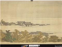 清院本亲蚕图　卷　诣坛,绘画,经史-故事,山水,树木,建筑,人物,器用,车,走兽,花草
