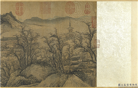 明唐寅画金阊别意　卷,绘画,山水,人物,经史-故事,船,建筑,树木,器用
