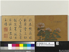 宋马麟画花卉　册　御园嘉卉,绘画,花草