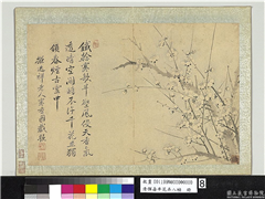 清恽寿平花卉八帧　册　拟逃禅老人寒香图,绘画,花草