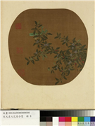 宋元名人花鸟合璧　册　宋赵昌花卉草虫,绘画,花草,草虫