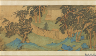 明文徵明赤壁图　卷,绘画,器用,树木,山水,翎毛,人物,建筑,船,花草,水中动植物,走兽,经史-故事