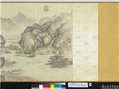 清高其佩山水　卷,绘画,山水,花草,船,人物,建筑,器用,走兽,树木