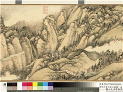 清弘旿画红旗三捷图　卷,绘画,山水,走兽,建筑,器用,人物,树木
