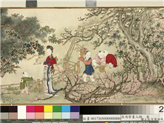 清冯宁画人物　卷,绘画,人物,花草,器用,树木,建筑,山水
