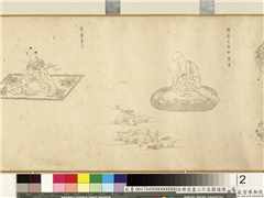 明傅崑画二十五圆通像　卷,绘画,经史-故事,佛道人物,山水,花草,走兽,翎毛,器用