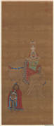 无款贡象图　轴,绘画,人物,走兽,器用,佛道人物