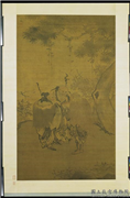 清三山真蹟　轴,绘画,佛道人物,果蔬,器用,树木,花草
