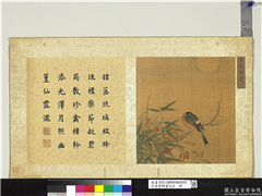 宋徐崇嗣画花卉　册　翠筠丹实,绘画,翎毛,山水,花草,树木