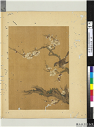宋钱选写生图　册　梅雀,绘画,花草,翎毛