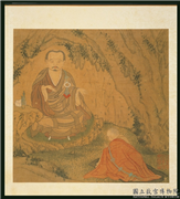 宋人十六应真像　册　应真像（一）,绘画,佛道人物,山水,器用