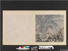 明沈周摹古　册　山水,绘画,树木,人物,山水