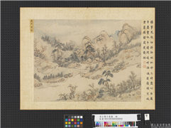 清王翬十万图　册　万井丰登,绘画,山水,树木,建筑,人物,走兽,翎毛