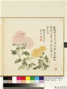 清恽寿平画花卉　册　拟徐崇嗣没骨华,绘画,花草