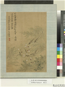 清恽寿平画花卉　册　鱼藻,绘画,水中动植物