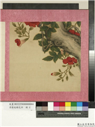 清蒋廷锡花卉　册　凌霄花,绘画,花草,树木