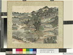 清弘旿星次环周　册　万户丰盈,绘画,山水,人物,树木,建筑,船,器用