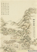 清戴衢亨芝英纪瑞　册　科名兆异,绘画,山水,花草,人物,树木,建筑,器用