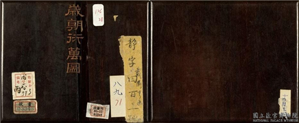 清戴衢亨画岁朝衍万图　册,绘画,