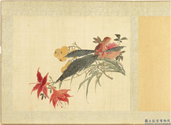清黄钺画群蕤藻夏　册　画萱榴枇杷,绘画,花草,果蔬