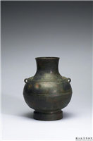 汉 兽环壶,汉,青铜,礼器