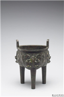 兽面纹鼎,不详,青铜,礼器