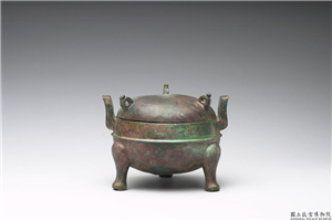 汉 弦纹鼎,汉,青铜,礼器